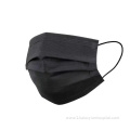 Disposable Surgical Black Face Mask with Earloop